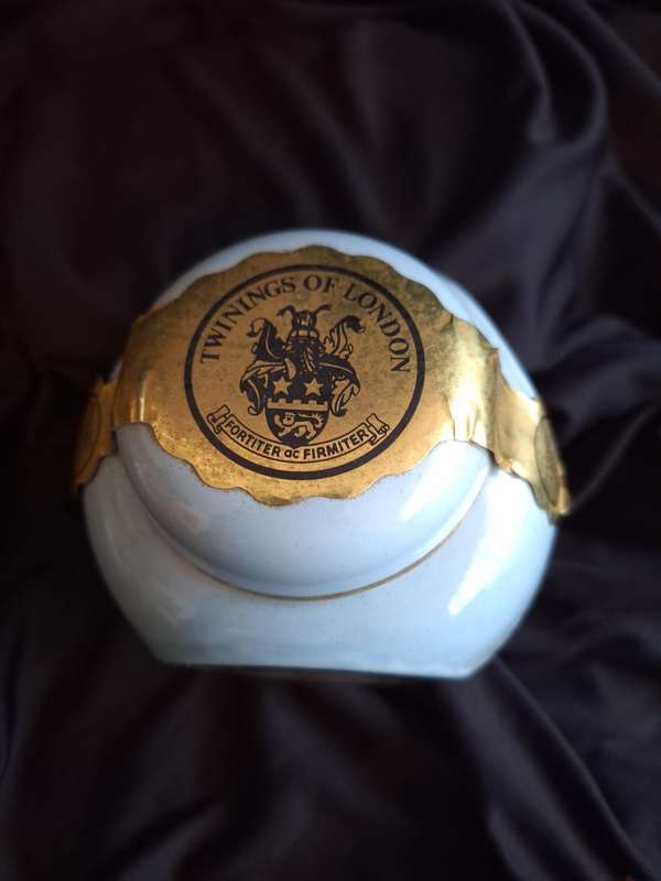 Beautiful Vintage John Constable - Made Especially for R. Twinings & Co. Ltd. - Ceramic Tea Caddy.