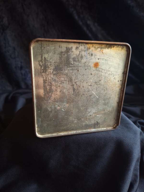 Vintage Tea Caddy Tin