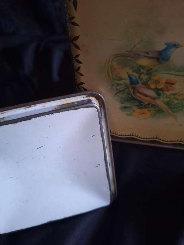 Vintage Tea Caddy Tin