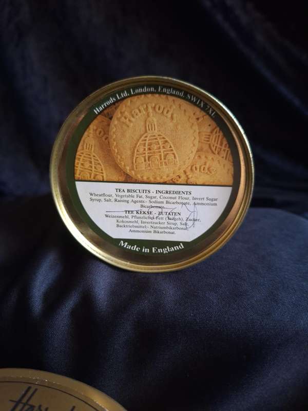 Set of Vintage Styled Harrods Tins