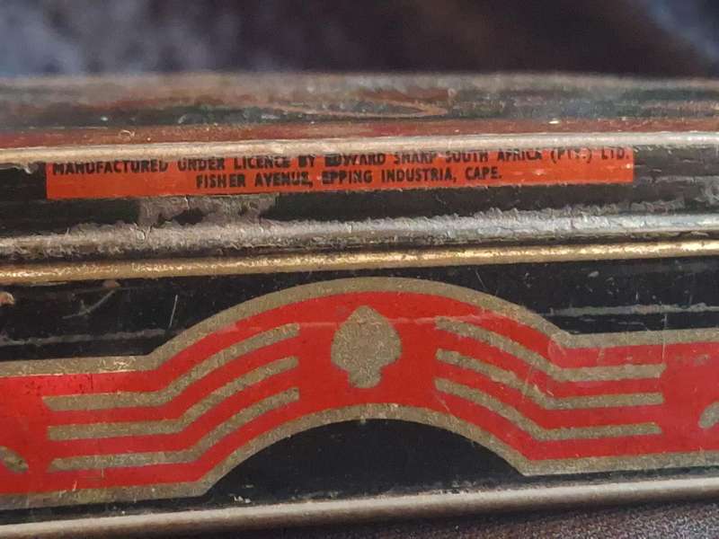 Vintage Edward Sharp Floral Toffee Tin.