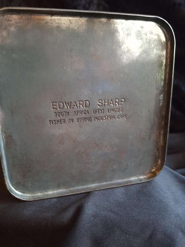 Vintage Edward Sharp Tin.