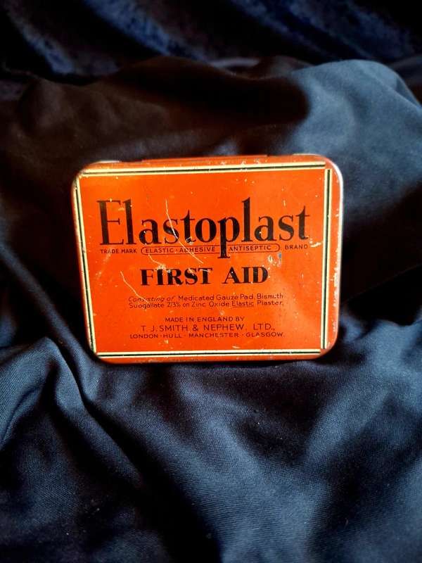 Vintage Elastoplast Tin - D.