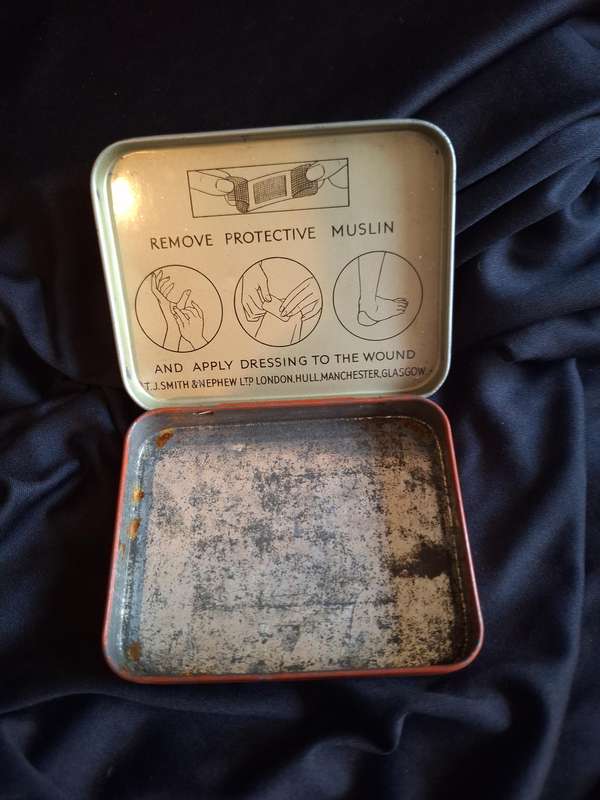 Vintage Elastoplast Tin - D.