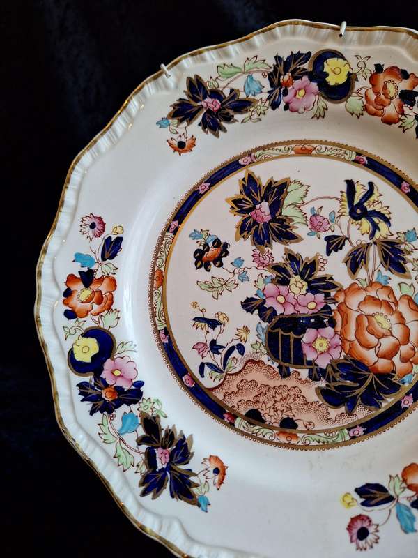 Vintage Mason's Ironstone Mandarin Wall Plate.