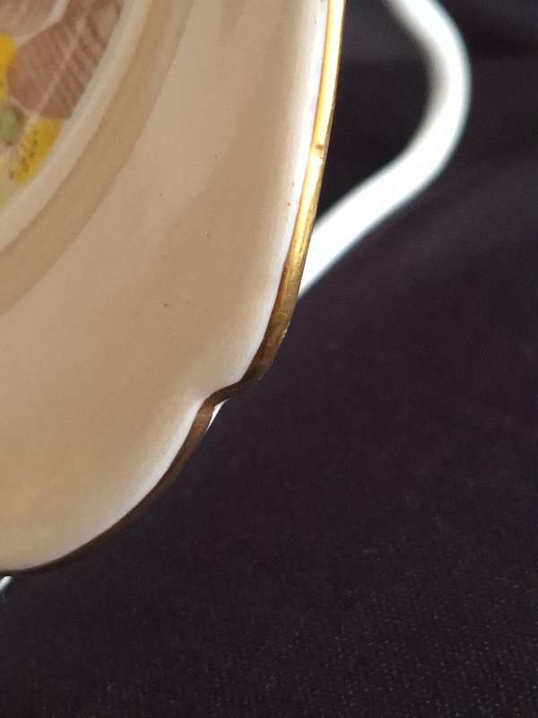 Stunning Art-Deco 1920's Shelley Small Plate - Reg. No: 771299/12547/E - B