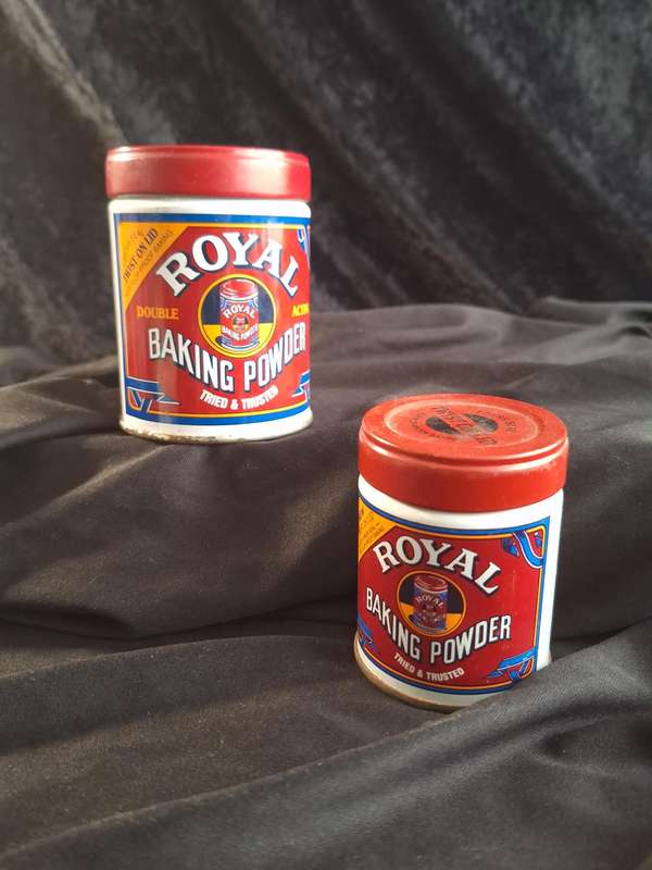 Vintage Royal Baking Powder Tin set