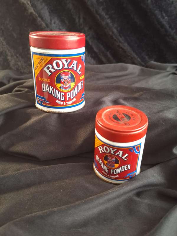 Vintage Royal Baking Powder Tin set