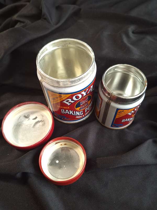 Vintage Royal Baking Powder Tin set