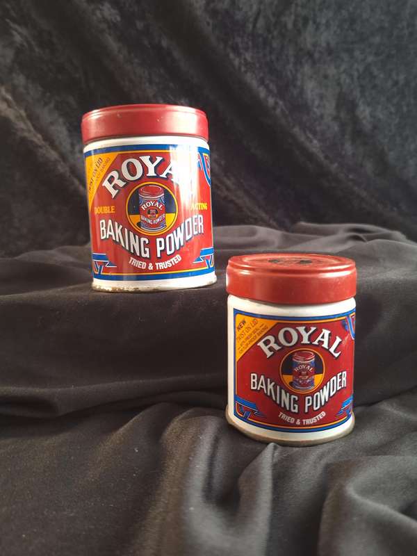 Vintage Royal Baking Powder Tin set