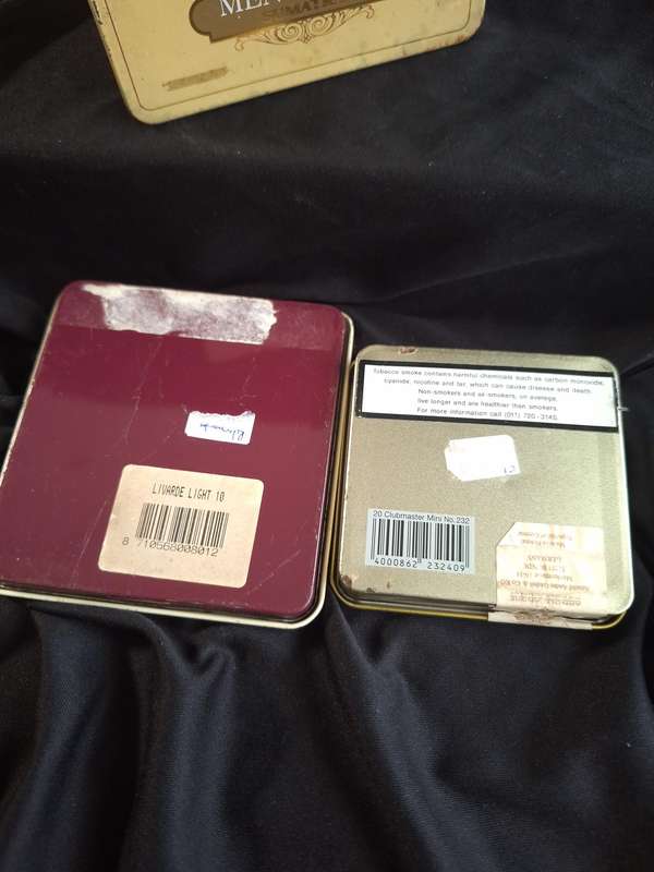 Vintage Set of Cigar Tins.