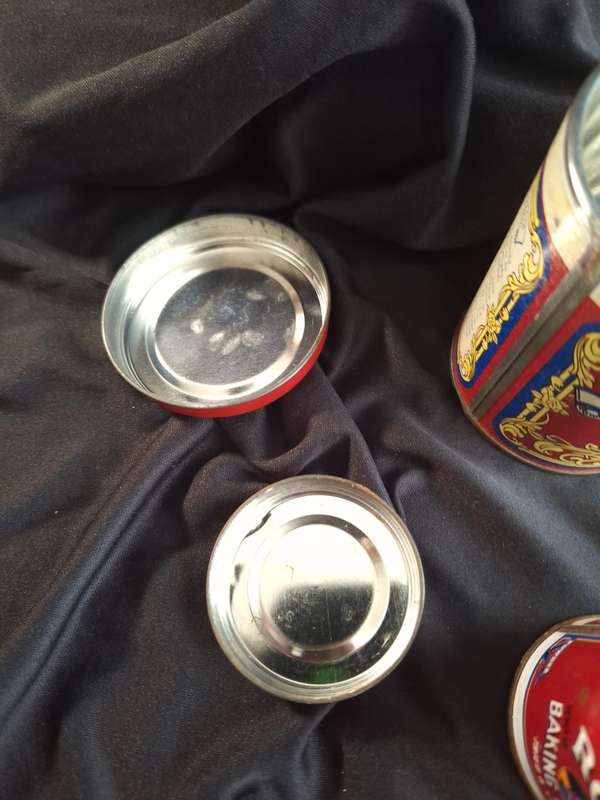 Vintage Royal Baking Powder Tin set - B.