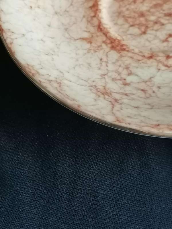 Vintage Royal Albert - Gossamer Saucer - Orange.