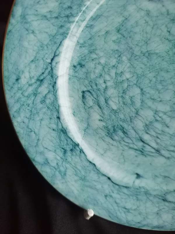 Vintage Royal Albert - Gossamer Small Plate - Blue.