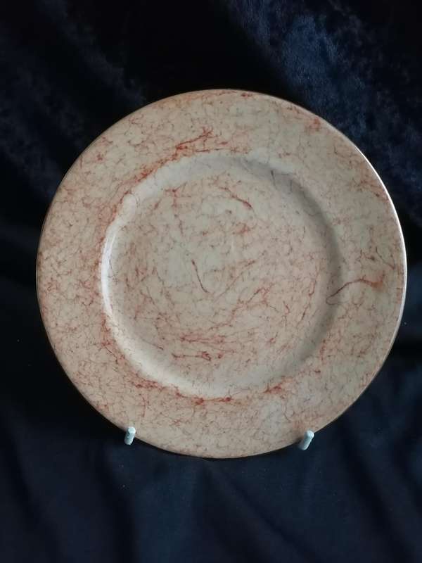 Vintage Royal Albert - Gossamer Small Plate - Orange.