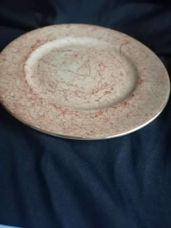 Vintage Royal Albert - Gossamer Small Plate - Orange.