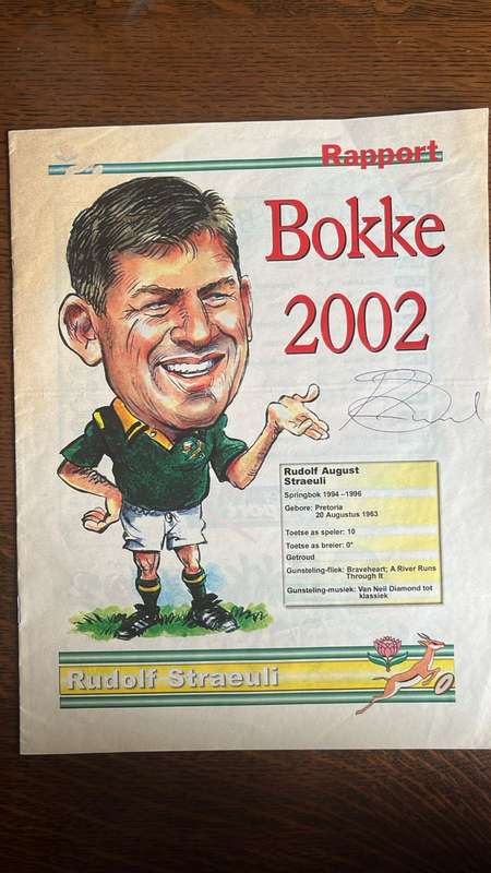 Rapport - Bokke 2002 Caricatures, Signed, details below