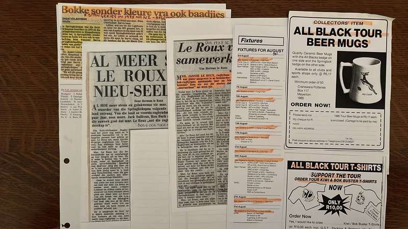 The Two Tours That Never Happened - Ephemera, details below
