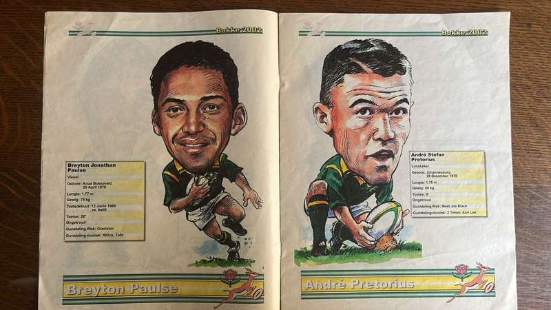 Rapport - Bokke 2002 Caricatures, Signed, details below