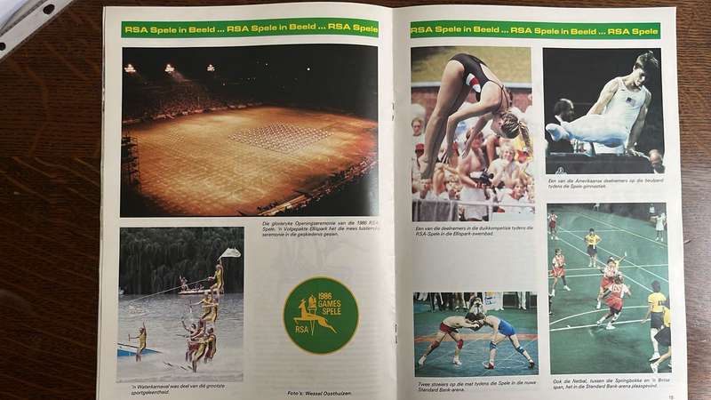 1986 Communico Magazine - New Zealand in South Africa & Pin, details below