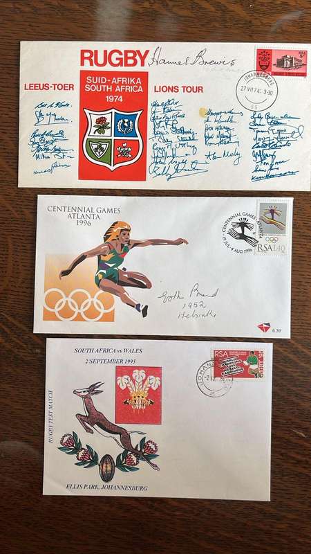 First Day Covers x 3, Signed, Details below