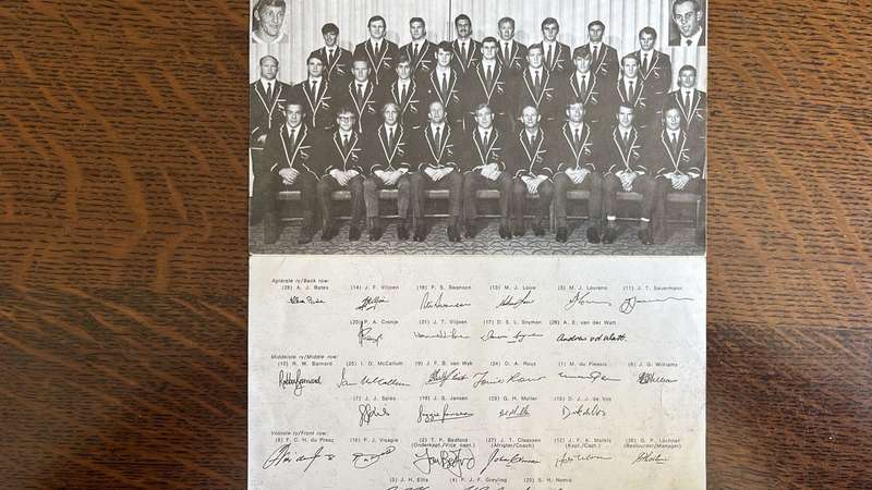 1971  Springbok Tour to Australia Ephemera, details below