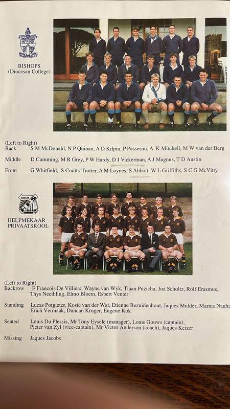 1996 Independent Schools Rugby Festival Programme, details below