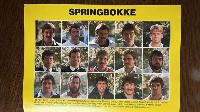 1986 New Zealand Cavaliers Tour to South Africa, 4 Test Yellow Pages Publications, details below