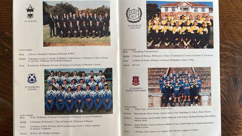 1996 Independent Schools Rugby Festival Programme, details below
