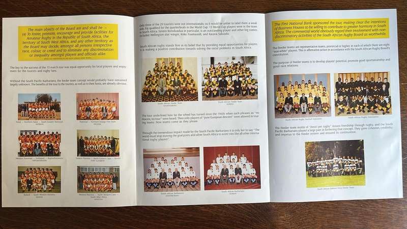 Rugby in South Africa - An Overview, details below