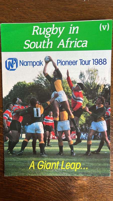 Rugby in South Africa - An Overview, details below