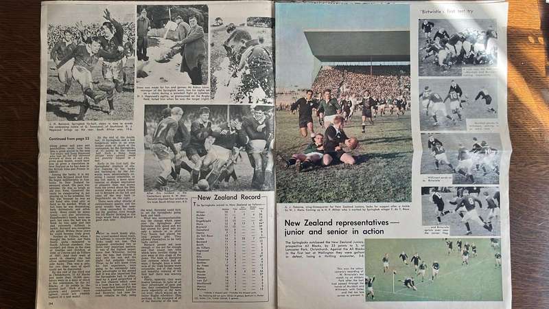 1965 New Zealand Weekly News Supplement, details below