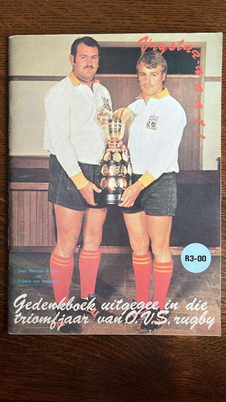 1976 Celebrating Orange Free States First Currie Cup Victory Signed Magazine, details below