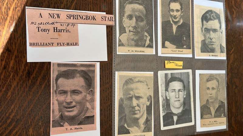 1937 Springbok Tour to Australasia Scrap Book, details below