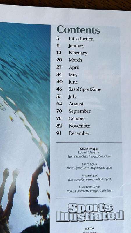 2007 Sports Illustrated - Special Edition - Greatest Images of 2006, details below