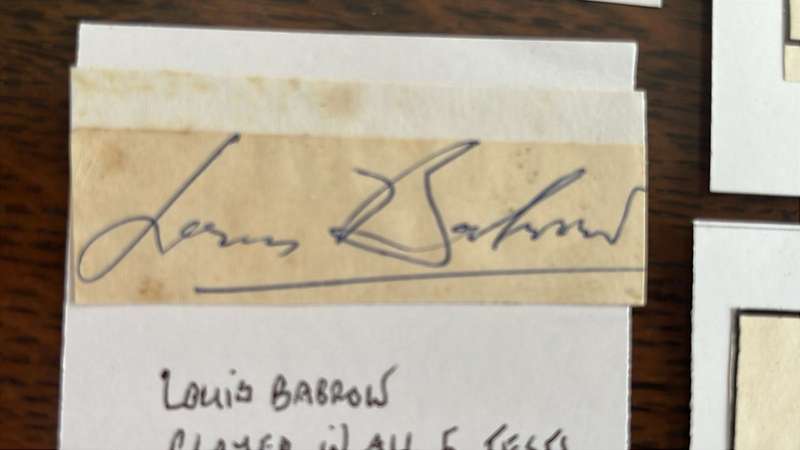 1937 Springbok Squad Caricatures (14) & Signatures (3), details below