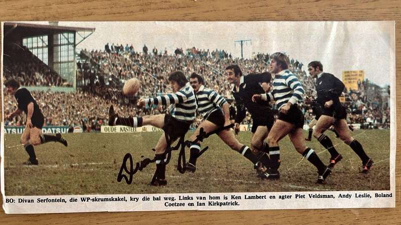 1980 Matieland Magazine, Newspaper Cutting, Signatures, Photo, details below