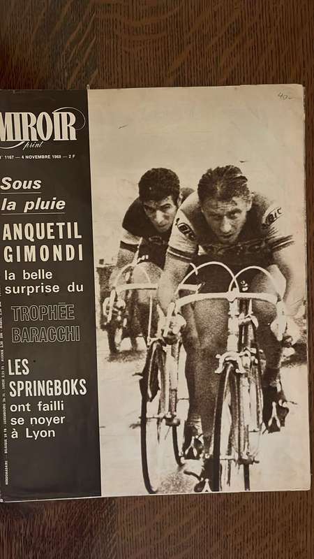 1968 Miroir Magazine - Springboks vs South East France, details below