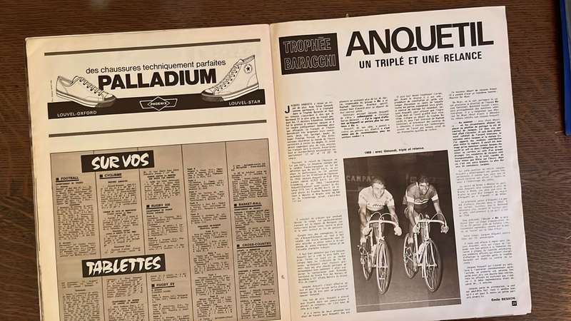 1968 Miroir Magazine - Springboks vs South East France, details below