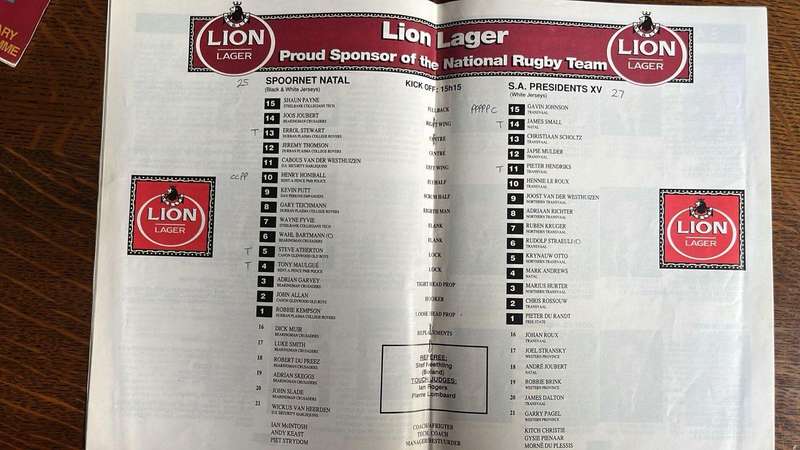 Kings Park Stadium Programmes x 2, details below