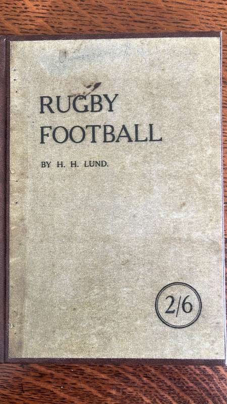 Rugby Football by H.H. Lund, details below