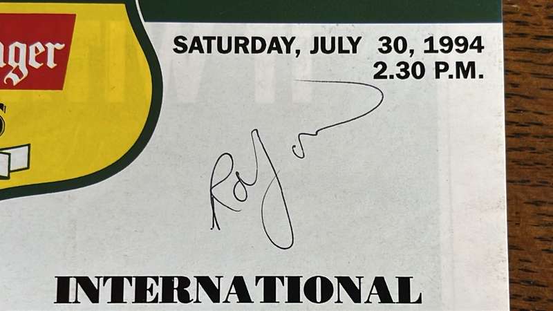 1994 Canterbury vs South Africa in Christchurch Signed Programme, details below