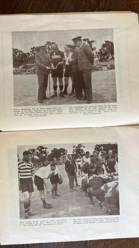 Seldom Seen - 1941 Defence Rugby Touring Team Souvenir Programme, details below
