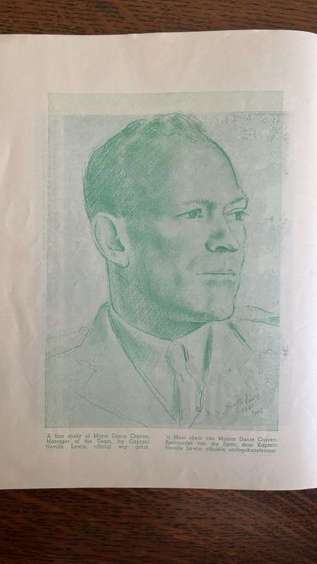 Seldom Seen - 1941 Defence Rugby Touring Team Souvenir Programme, details below