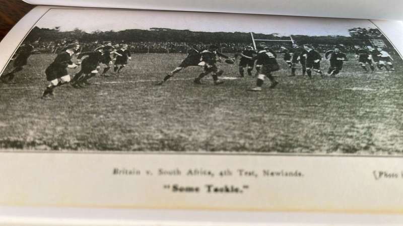 Rugby Football by H.H. Lund, details below