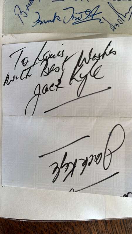 1950 The British Isles Rugby Touring Team in New Zealand, Signed, details below
