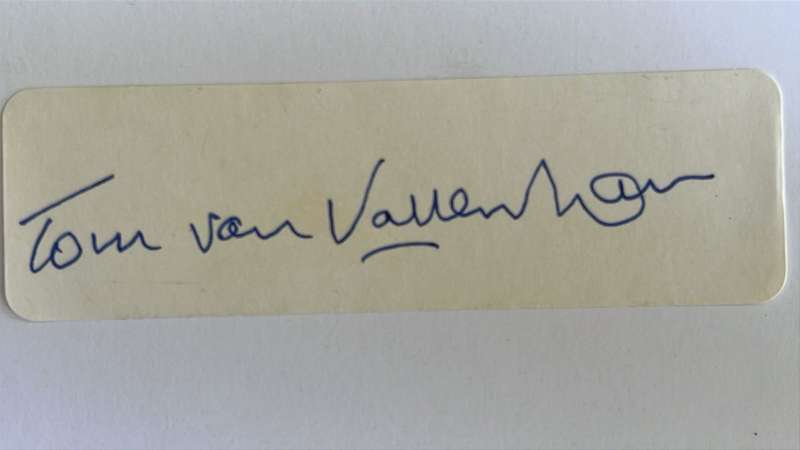 1955 British Lions vs South Africa 1st Test Programme & Signatures, details below