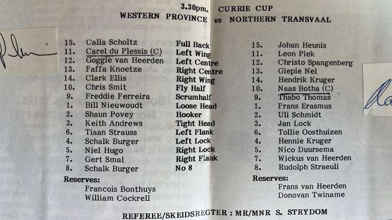 Baumgarten Signed Programmes x2 1985 & 1986, details below