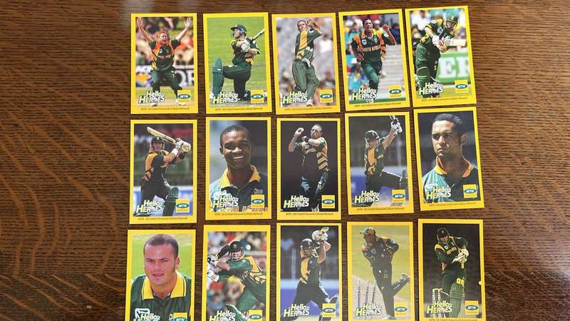 2003 ICC Cricket World Cup Cards (15), details below
