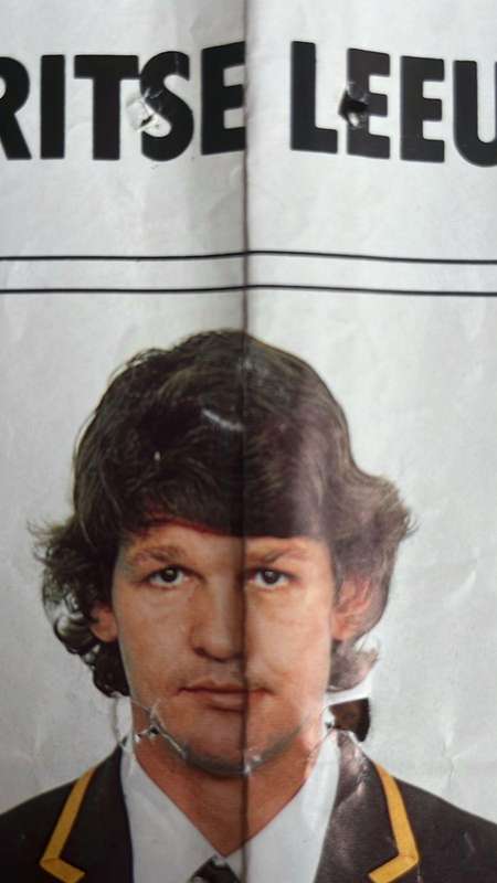 1980 Springboks Pen Picture Poster & Commemorative Magazine, details below